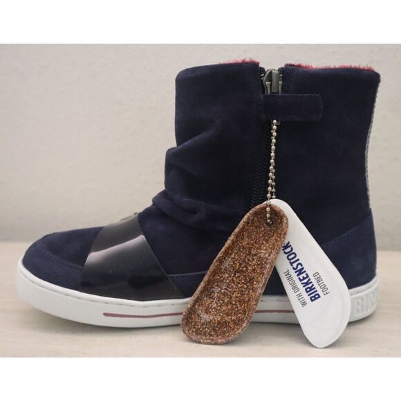 Birkenstock 1007607 Kids Sz EUR 30 US C12 Night Blue Suede Ballina Boots - Picture 11 of 16
